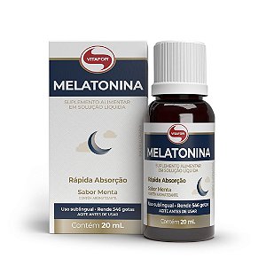 Melatonina Sublingual Rápida Absorção (20ml) Vitafor