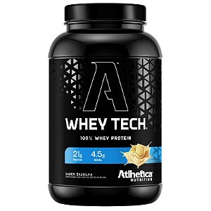 Whey Tech Concentrado e Isolado (900g) Atlhetica Nutrition