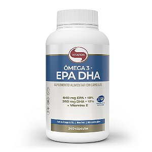 Omega 3  EPA 540mg + DHA 360mg (240 Caps) Vitafor