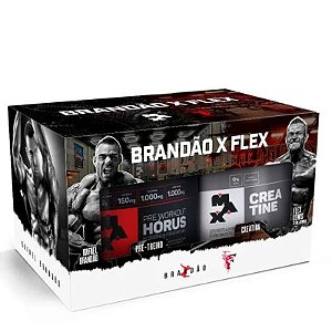 Promopack Brandão x Flex (Hórus 300g + Creatina) - Max Titanium