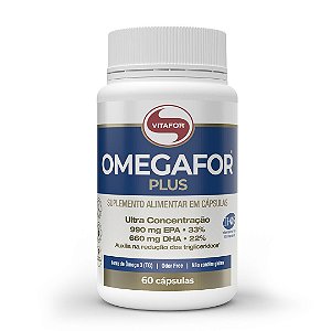 Omegafor® Plus  EPA 990mg + DHA 660mg (60 Caps) Vitafor
