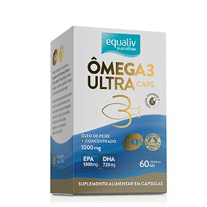Ômega 3 Ultra Conentrado (60 Caps) Equaliv
