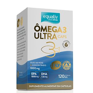 Ômega 3 Ultra Conentrado (120 Caps) Equaliv