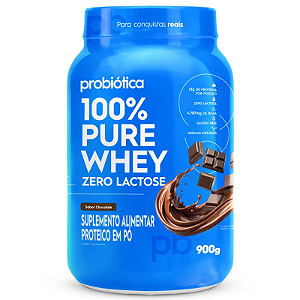 100% Pure Whey Zero Lactose (900g) Probiótica