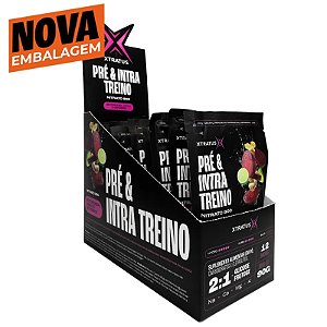 Pré e Intra Treino Nitrato 800 2:1 (Caixa c/12 sachês de 90g) Xtratus