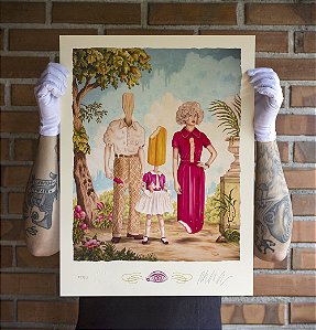 Gravura "We All Scream"