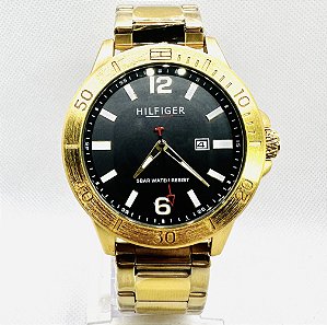 Relógio masculino linha master Tommy Hilfiger Pulseira de aço inoxidável a prova d’água 20m