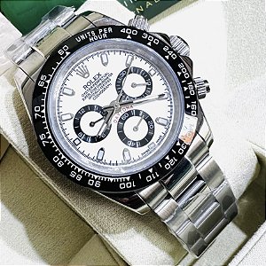Relógio masculino linha Premium Daytona Automático Pulseira de aço inoxidável Oyster 904l a prova d’água 40m