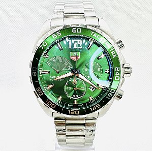 Relógio masculino linha Premium modelo Tag Fórmula 1 Pulseira de aço inoxidável a prova d’água 40m
