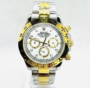Relógio masculino linha Premium Daytona Automático Pulseira de aço inoxidável Oyster 904l a prova d’água 40m