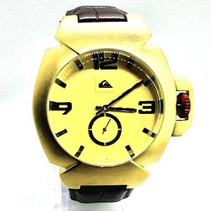 Relógio masculino linha master modelo Foxhound Pulseira de couro a prova d’água 20m