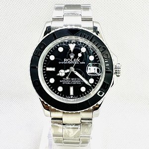 Relógio masculino linha Premium modelo Yacht-Master automático Pulseira de aço inoxidável oyster 904l a prova d’água 40m