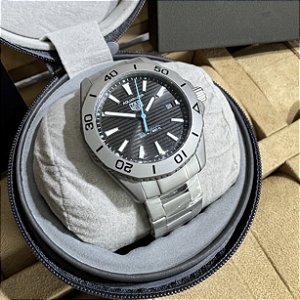 Relógio masculino linha Premium modelo Tag Aquaracer Pulseira de aço inoxidável a prova d’água 40m