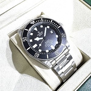 Relógio masculino linha Premium Tudor Pelagos Pulseira de aço inoxidável a prova d’água 40mm