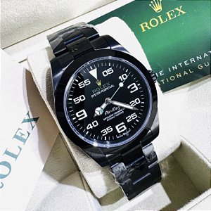 Relógio masculino linha Premium Oyater Perpetual Air-King automático Pulseira de aço inoxidavel Oyater  a prova d’água 4