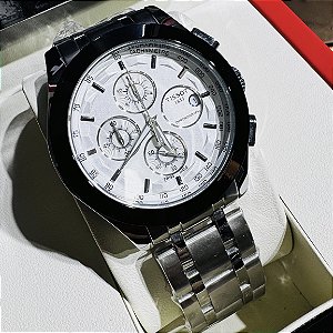 Relógio masculino linha master Modelo Tissot 1853 Pulseira de Aço inoxidável a prova d’água 20m