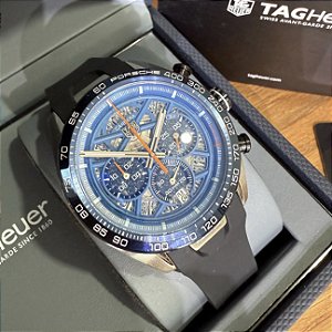 Relógio masculino Tag Heuer Porsche Resistente a 5 ATM