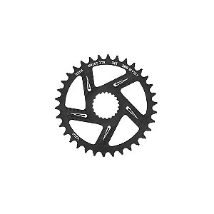 Coroa ICTUS Direct Shimano SLX/XT/XTR Offset 3mm 34T Black