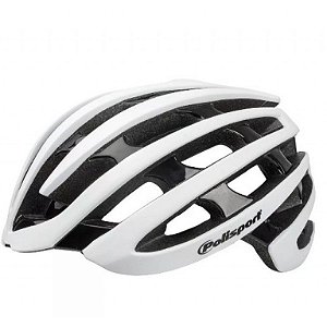 Capacete de Ciclismo POLISPORT Light Road Branco - Tam. G