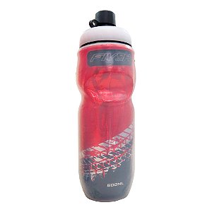 Garrafa Termica FIV5R Transparente Vermelho - 600ml