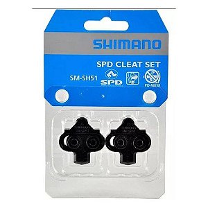 Par Taquinho Pedal Clip SHIMANO MTB SM-SH51
