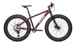 Bicicleta REDSTONE 26 Fatboy Preto/Vermelho - Tam 18