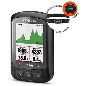 GPS ATRIO New Titanium Com Sensores