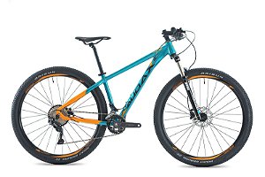 Bicicleta ADX 200 DEORE 2X10 A29 Tam.17 Verde/Laranja