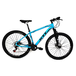 Bicicleta GTI Roma Azul/Preto 21v Tam. 15