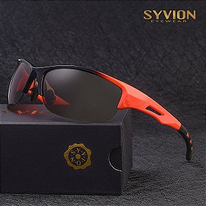 Óculos Esportivo SYVION Eyewear Laranja/Preto