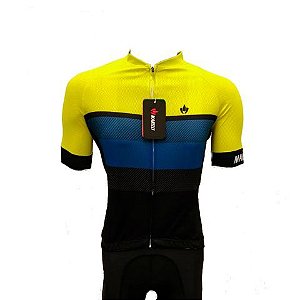Camisa Jersey MARELLI Europa Faixas Amarelo - Tam. M - Norte Bike - Elite  Store