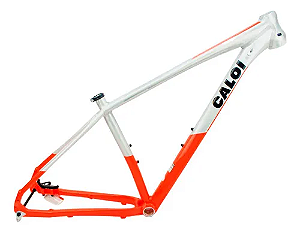 Quadro CALOI ELITE Aluminio Cinza/Laranja