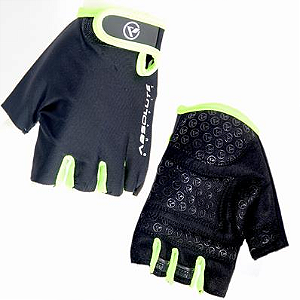 Luva ABSOLUTE Outfit Nero Preto/Verde Tam. M