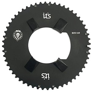 Coroa SPEED ICTUS BCD110 Aero 105 7100 53T 4F Black