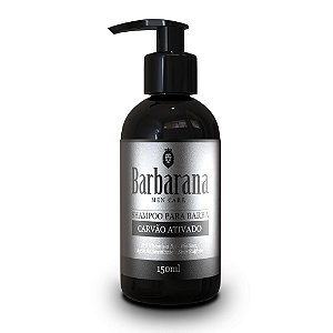 Shampoo para Barba com Carvão Ativado - Barbarana - 150ml