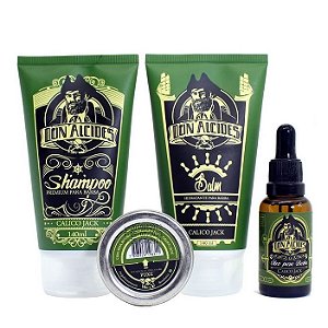 Kit Don Alcides Calico Jack cuidado completo com a barba