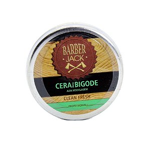 Cera de bigode Barber Jack - Clean Fresh 20g