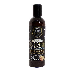 Shampoo Bomba de crescimento para barba Poker Felps Men - 240ml