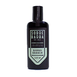 Shampoo para barba grisalha/branca Sobrebarba 140ml