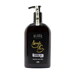 Shaving Gel para Barbear Transparente Single Ron Black Barts - 300ml