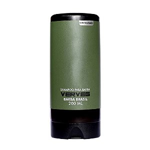 Shampoo para Barba Vegano VERVEG - Barba Brasil - 200ml