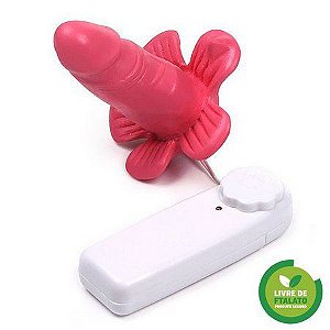 VIBRADOR E ESTIMULADOR CLITORIANO E ANAL