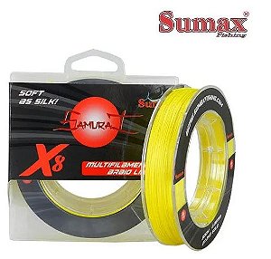 Linha Multifilamento Sumax Samurai X8 - 300m - 100lb