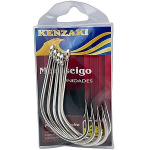 Anzol Norueguês Mustad Beak Octopus 92553-Nickel Nº 7/0 - 50 Peças