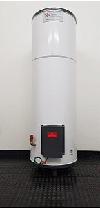 AQUECEDOR POR ACUMULAÇÃO CHAMA VERTICAL 300 LITROS ALTA PRESSÃO INTERNO EM COBRE 220V