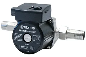 TBHWE-SS • 100W - TEXIUS CIRCULAÇÃO DE AGUA QUENTE