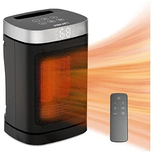 AQUECEDOR DE AMBIENTE INTERNO ELETRICO IMPORTADO PORTATIL  1500W ATÉ 18M2