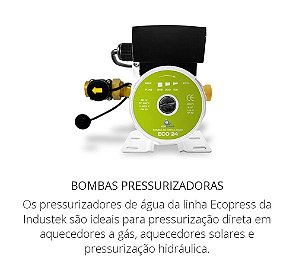 CIRCULADORA BRONZE ECO35 CB 350W 220V MONO ECOPRESS