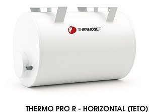 AQUECEDOR DE ACUMULAÇÃO THERMOSET PRO R ELÉTRICO HORIZONTAL ALTA PRESSÃO 50 LITROS INTERNO EM COBRE
