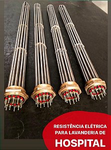 RESISTENCIA ELÉTRICA PARA LAVANDERIA HOSPITAL
